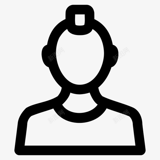 摇杆角色草鹰图标svg_新图网 https://ixintu.com 人 摇杆 朋克 草鹰 角色