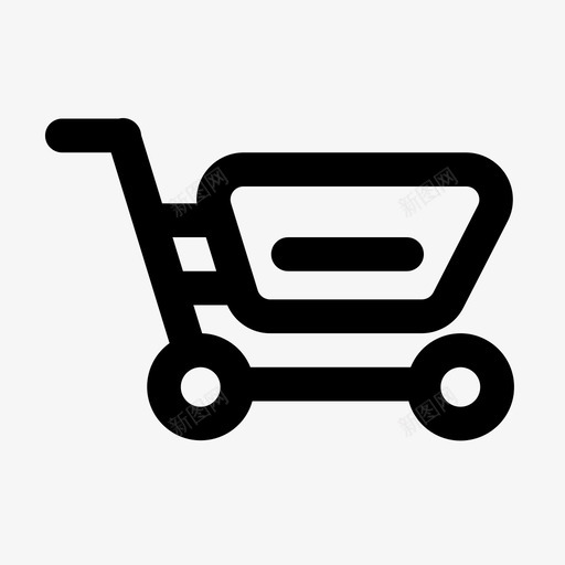 超级市场购买购物车图标svg_新图网 https://ixintu.com 地图标记 购买 购物车 超级市场