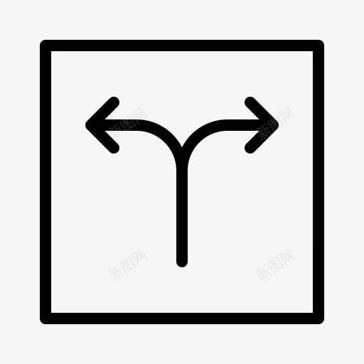 决定箭头方向图标svg_新图网 https://ixintu.com 决定 方向 方式 移动 箭头