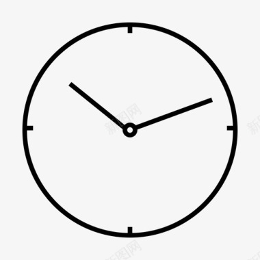 时间管理时钟搜索引擎优化图标图标