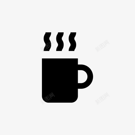 咖啡杯咖啡厅咖啡休息时间图标svg_新图网 https://ixintu.com 咖啡休息时间 咖啡厅 咖啡填充图标集 咖啡杯