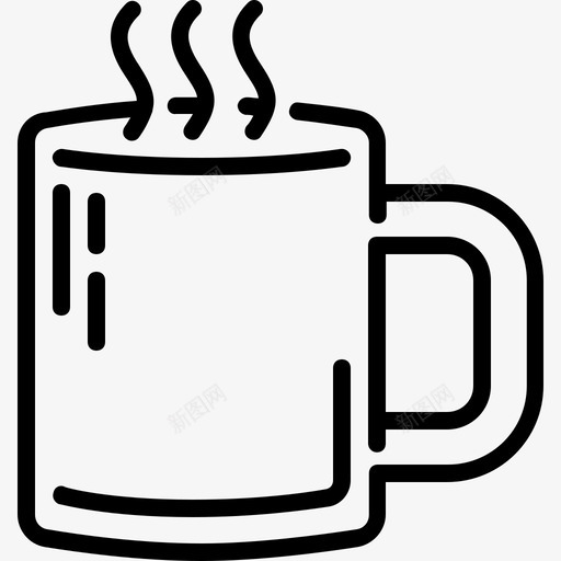 马克杯饮料可可图标svg_新图网 https://ixintu.com 可可 杯子 热的 茶 食物 饮料 马克杯