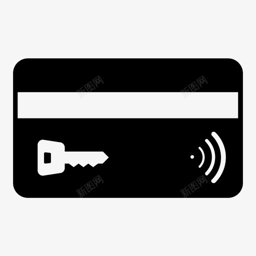 借记卡卡钥匙图标svg_新图网 https://ixintu.com 借记卡 卡 卡安全 密码 钥匙 锁