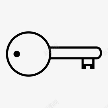 钥匙管理员房子钥匙图标图标
