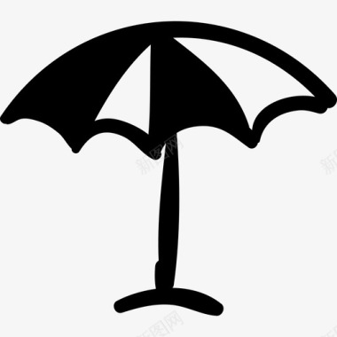 雨伞手工工具工具和用具图标图标