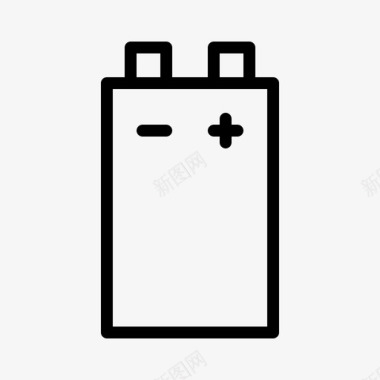 电池消费电子设备图标图标