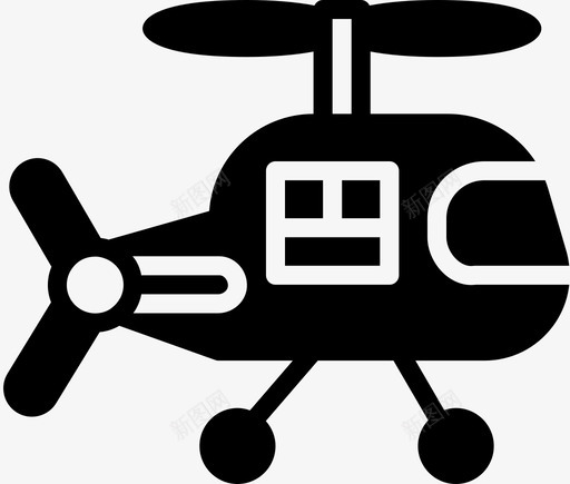 玩具直升机婴儿儿童图标svg_新图网 https://ixintu.com 儿童 婴儿 玩具直升机 粉碎图标婴儿2固体