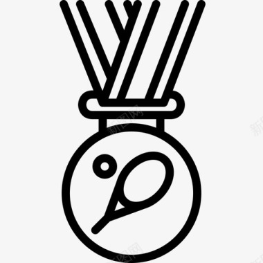 网球奖牌体育温布尔登图标图标