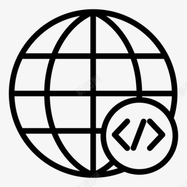 网页全球全球世界图标图标