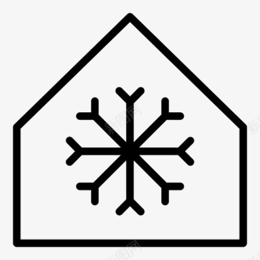 空调制冷家居图标图标