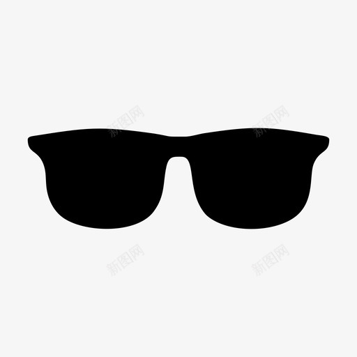 太阳镜眼镜衣服和配件图标svg_新图网 https://ixintu.com 太阳镜 眼镜 衣服和配件