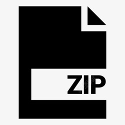 zippedzipdocumentextension图标高清图片