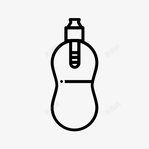 波波瓶子饮料图标svg_新图网 https://ixintu.com 水 波波 瓶子 饮料 饮用水