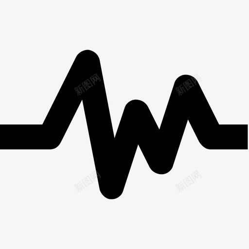 生命线胶囊心率图标svg_新图网 https://ixintu.com 一套线要素图标2 心率 心跳 生命线 胶囊 脉搏率