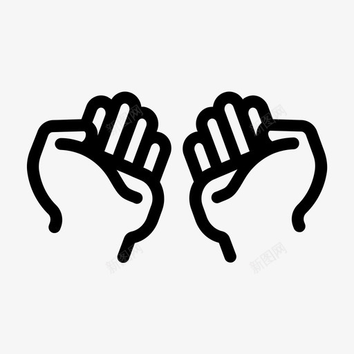 给予关心双手图标svg_新图网 https://ixintu.com 关心 分享 分享和关心 双手 接受 给予