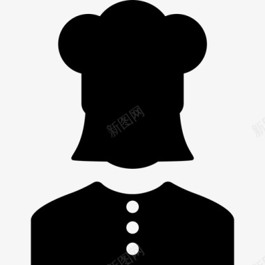 女厨师人图标图标