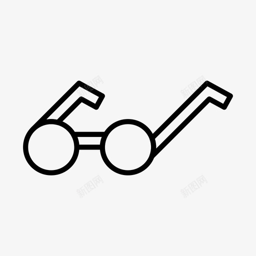 眼镜眼睛太阳镜图标svg_新图网 https://ixintu.com 太阳镜 眼睛 眼镜 简单
