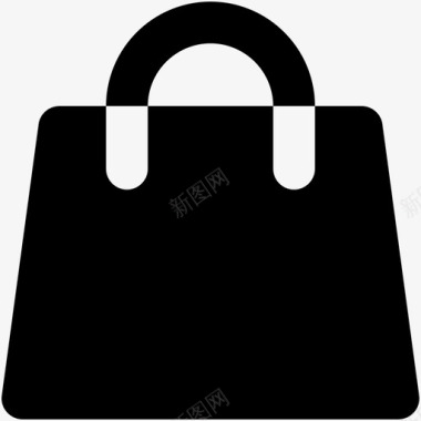 购物袋超市购物袋手提袋图标图标