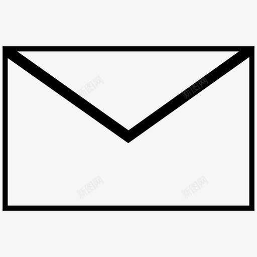 邮件支票邮件信封图标svg_新图网 https://ixintu.com 信封 支票邮件 邮件 邮寄 邮箱