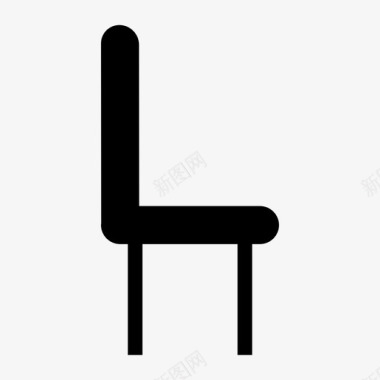 椅子约会家具图标图标