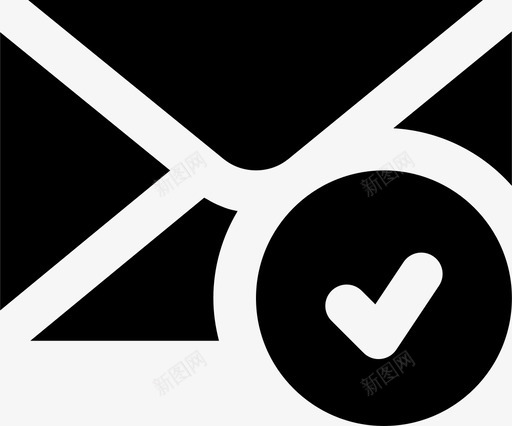 成功邮件通信交互图标svg_新图网 https://ixintu.com smashicons交互mdsolid 交互 成功邮件 界面 通信