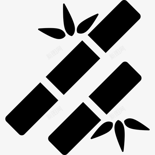 竹签温泉装饰自然图标svg_新图网 https://ixintu.com 竹签温泉装饰 自然
