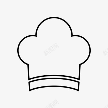 厨房厨师长图标图标