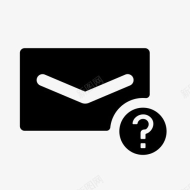 未知邮件支持邮件邮件静止图标图标