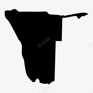 纳米比亚非洲地理图标图标