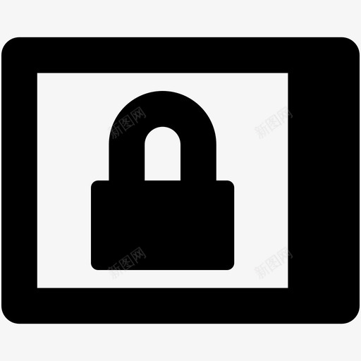 移动安全移动锁挂锁图标svg_新图网 https://ixintu.com 安全密码 挂锁 移动安全 移动锁 网页和用户界面字体图标