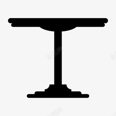桌子约会咖啡桌图标图标