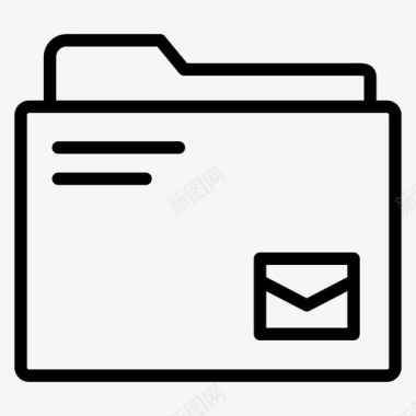 电子邮件文件夹电子邮件文档已发送邮件图标图标