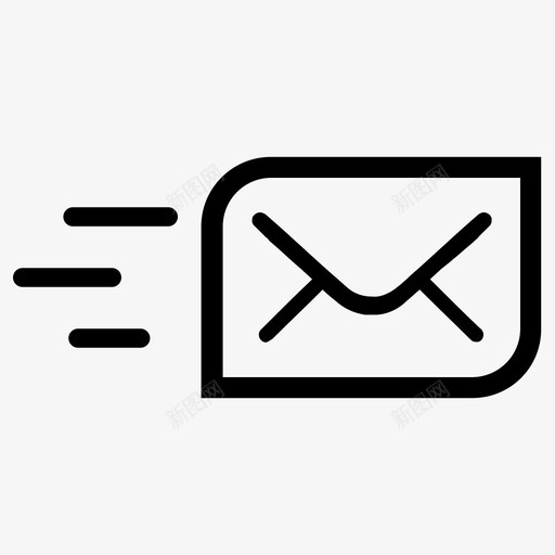 快速邮件电子邮件信封图标svg_新图网 https://ixintu.com 信封 商业计划管理 快速邮件 电子邮件 邮件