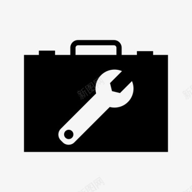 工具箱修理工具图标图标