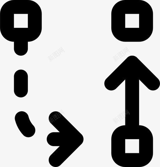 划分和发展箭头方向图标svg_新图网 https://ixintu.com 划分和发展 方向 箭头 箭头和轮廓