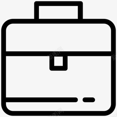 公文包箱子办公室图标图标
