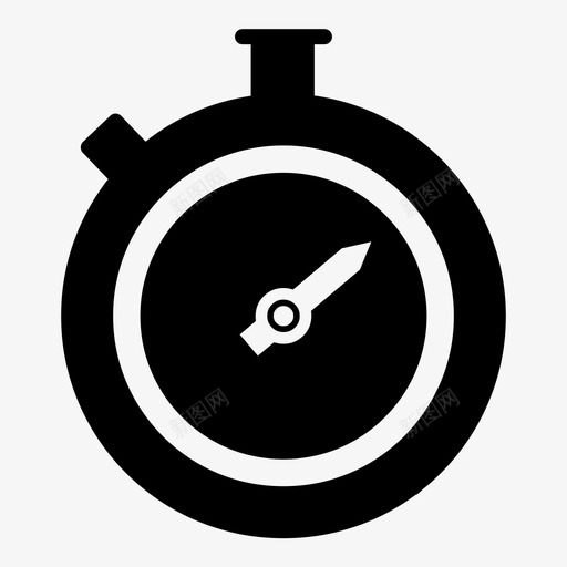 秒表时钟计时器图标svg_新图网 https://ixintu.com 时钟 秒表 计时 计时器