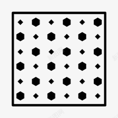 六边形直径瓷砖巴塞罗那巴塞罗那瓷砖铺装图标图标