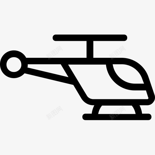 直升机飞机阿帕奇图标svg_新图网 https://ixintu.com 旋翼机 直升机 运输线图标 阿帕奇 飞机
