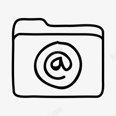 电子邮件文件夹文件夹手绘文件夹图标图标