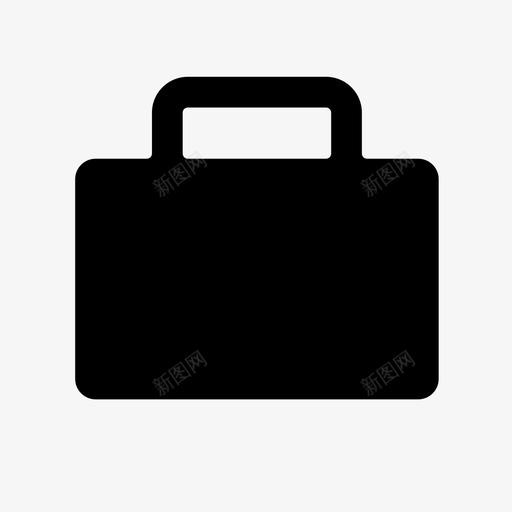 公文包包个人资料图标svg_新图网 https://ixintu.com 个人资料 公文包 包 手提箱 用户组合