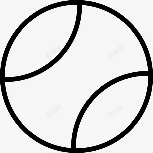 网球游戏运动图标svg_新图网 https://ixintu.com 温布尔登 游戏 网球 美味的运动球 运动