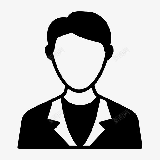 人物头像联系人图标svg_新图网 https://ixintu.com 人物 头像 用户界面 联系人 身份