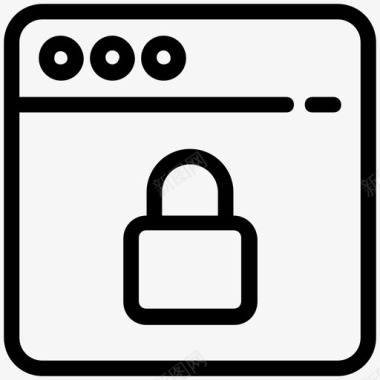 网络安全互联网密码互联网安全图标图标