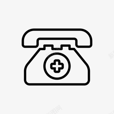 医院电话电话护理图标图标