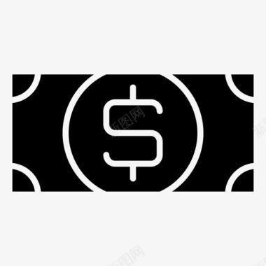 金钱商业美元图标图标