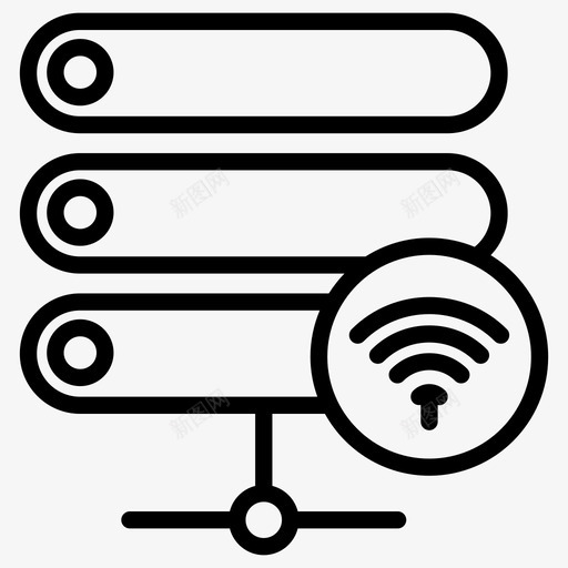 wifi连接良好图标svg_新图网 https://ixintu.com wifi 公共 强连接 良好 连接