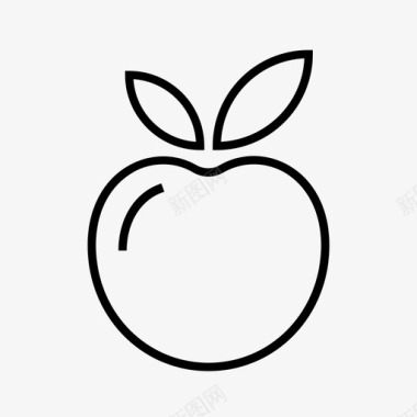 苹果减肥饲料图标图标