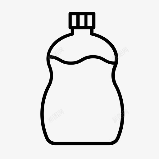 洗涤剂瓶清洁剂洗涤液图标svg_新图网 https://ixintu.com 洗涤剂瓶 洗涤液 清洁剂