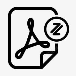 PDF转换pdf转换adobe文档图标高清图片